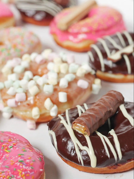 Donuts med glasur